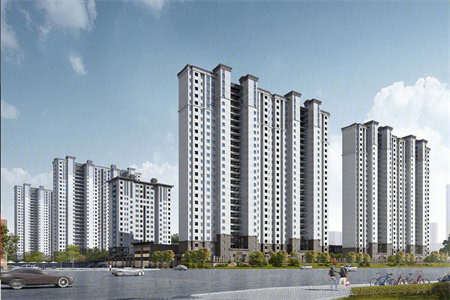 加华公馆两室一厅向阳东户次顶层钻石楼层